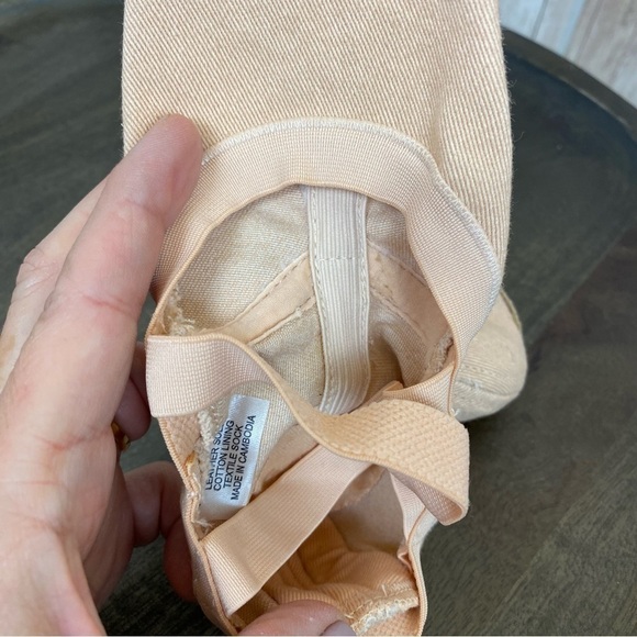 Bloch Synchrony Split Sole Stretch Canvas Ballet Shoe Size 4.5 B - Picture 4 of 11